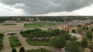 View from the Kempinski Hotel in N'Djamena, the capital city of Chad (Wikimedia Commons)